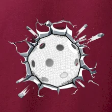Florbal míč v triku Florbal míč v triku