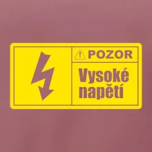 Pozor vysoké napětí