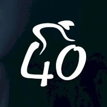 Cyklista slaví čtyřicítku (40)