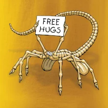 Vetřelec - free hugs (Hana-creative)