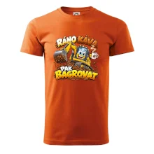 Ráno káva pak bagrovat