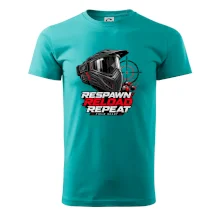 Paintballová maska respawn reload repeat