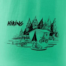 Hiking - obrázek kreslený