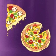 Pizza + Pizza kousek