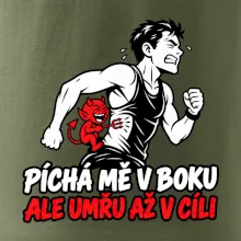 Běžec píchá mě v boku