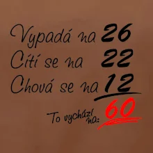 Vypadá, cítí se, chová se - 60 let