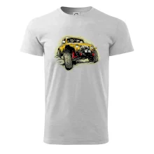Žlutý offroad s navijákem