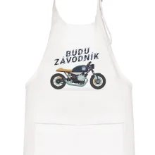 Budu závodník  modrý cafe racer