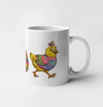 Evoluce vajíčka - velikonoce - slepice