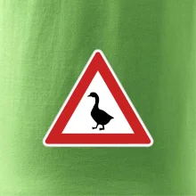 Dopravní značka - Pozor husa