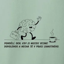 Pondělí, den, kdy si mozek vezme dovolenou