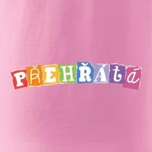 Přehřátá - písmena
