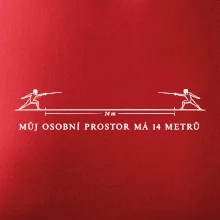 Můj osobní prostor má 14 metrů
