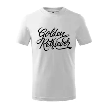 Golden retriever - nápis okrasný