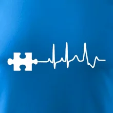 EKG puzzle rozpojené