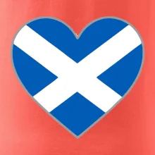 Skotské srdce na prso