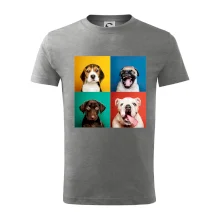 Psi štěňata koláž