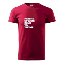 NEJSME SPOJENI. ZKUS TO ZNOVU.