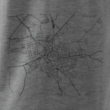 Mapy měst černobílé Klatovy