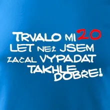 Trvalo mi 20 let než jsem začal vypadat takhle dobře