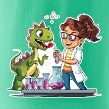Chemik a dinosaurus - Holka