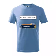 Stavba - vlastní nápis - náklaďák