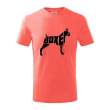 Boxer nápis v těle