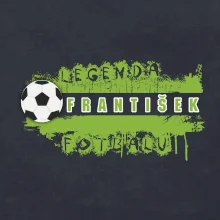 Jméno - legenda fotbalu zelená