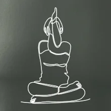 Jóga v sedu jedním tahem