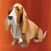 Baset slepený z papíru