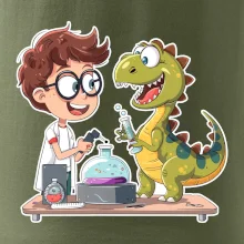 Chemik a dinosaurus - kluk