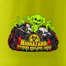 Biohazard otevřená hokejová taška