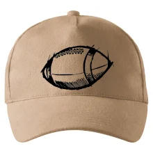 Americký fotbal míč skica