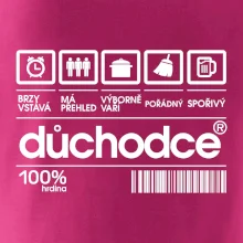 Čárový kód důchodce