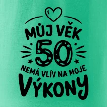 Můj věk nemá vliv na moje výkony