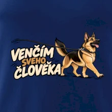 Venčím svého člověka - německý ovčák