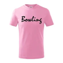 Bowling nápis psací