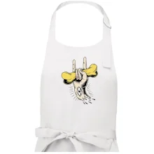 Rocková ruka kost a oko