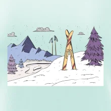 Panorama lyžování