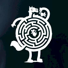 Kočka a myš bludiště