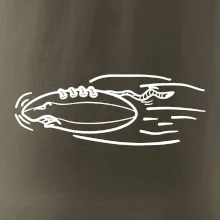 Americký fotbal letící míč