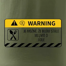 Warning mluvení - Jídlo
