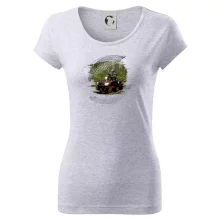 ATV čtyřkolka v lese