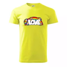 Love s duhou v pozadí