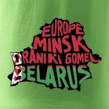 Mapy - názvy měst - Bělorusko