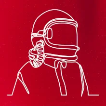 Astronaut jedním tahem