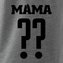 Máma - dres se jménem a číslem