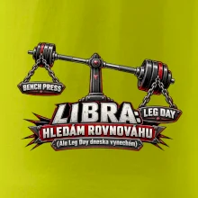 Váhy Leg Day vs Bench Press