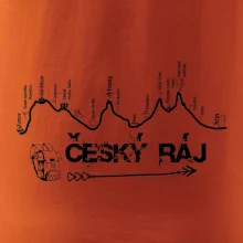 Profil kopce - Český ráj