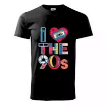 I love 90s - srdce a kazeta